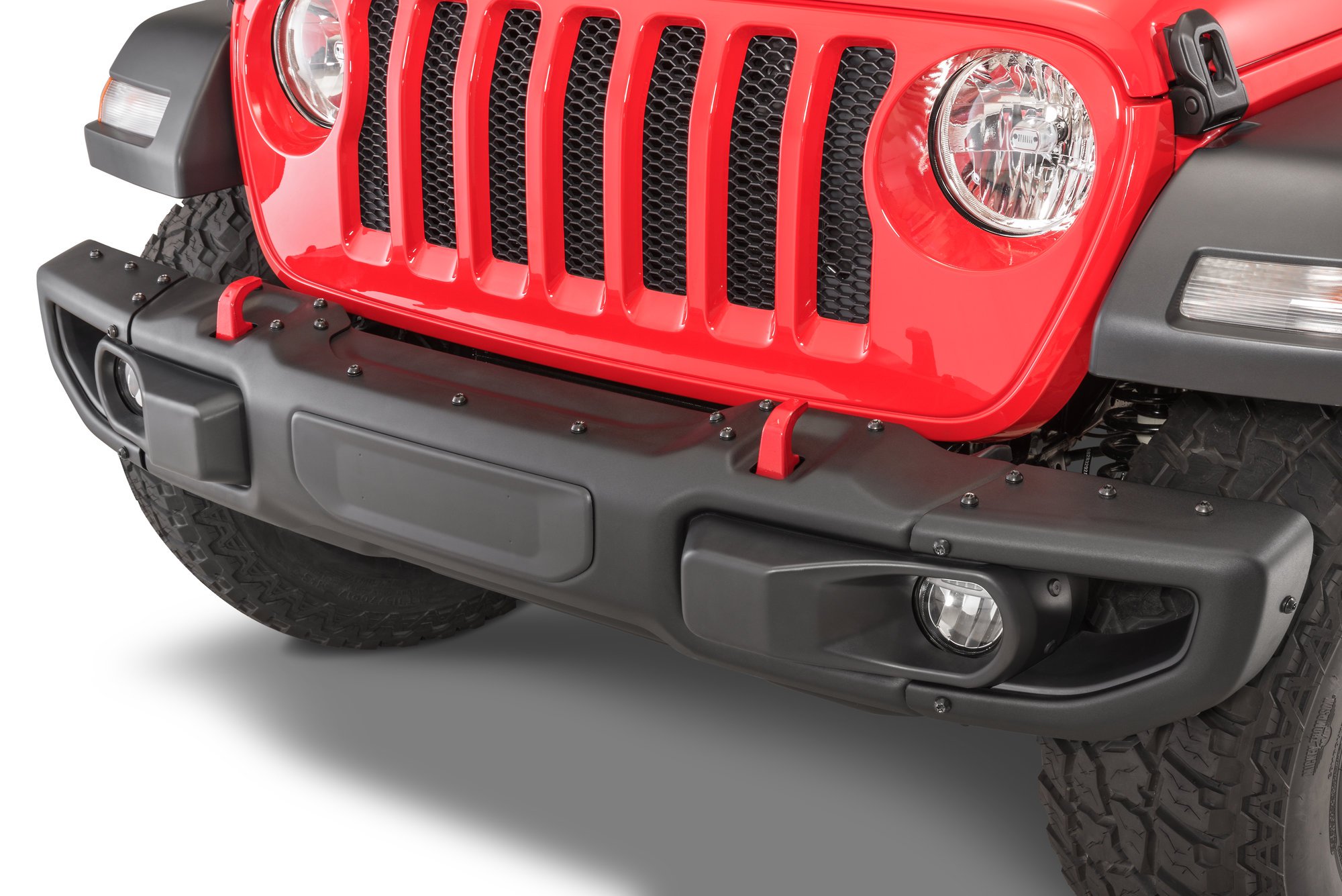 JEEP JL ラングラー US タイプ スチール フロント バンパー