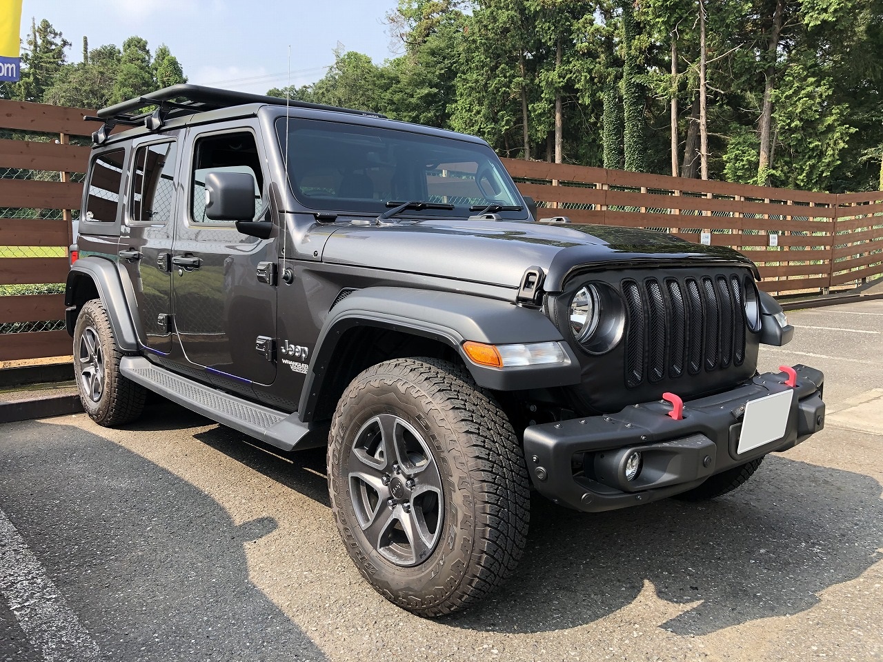 ラングラーJL ルーフラック取付け - 4WD SHOP タイガーオート