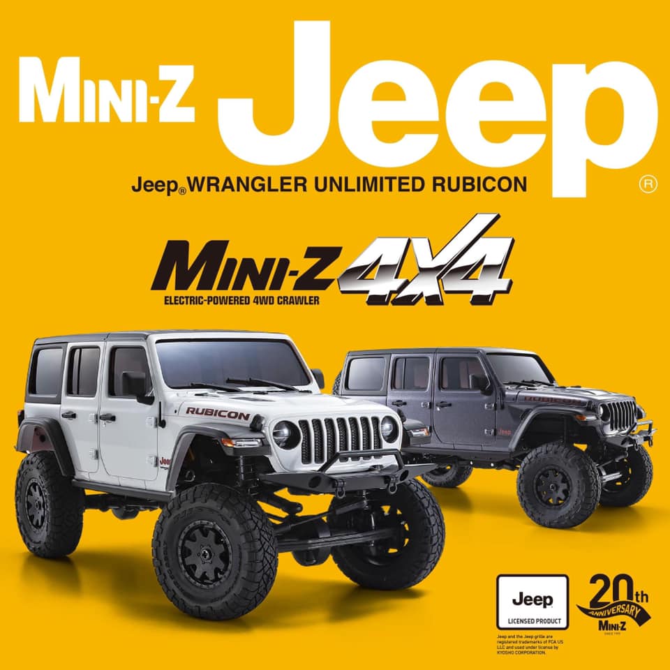 ミニッツ4×4 miniz4×4 ジープラングラー ルビコン