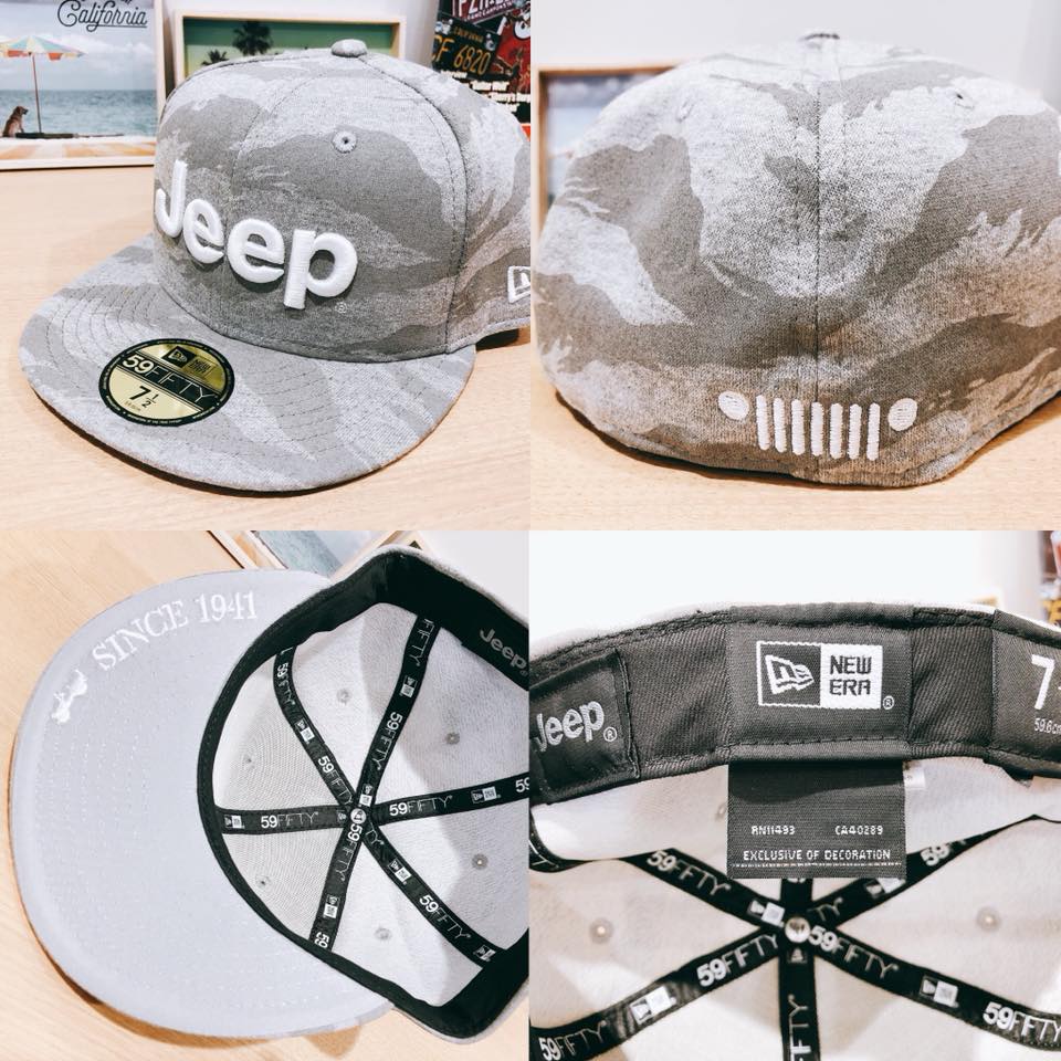 jeep newera ジープ 迷彩